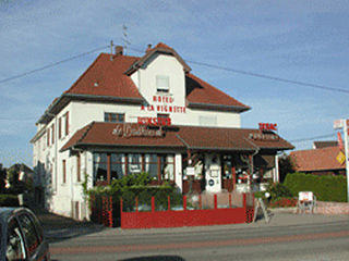 Hotel A La Vignette Straßburg Exterior foto